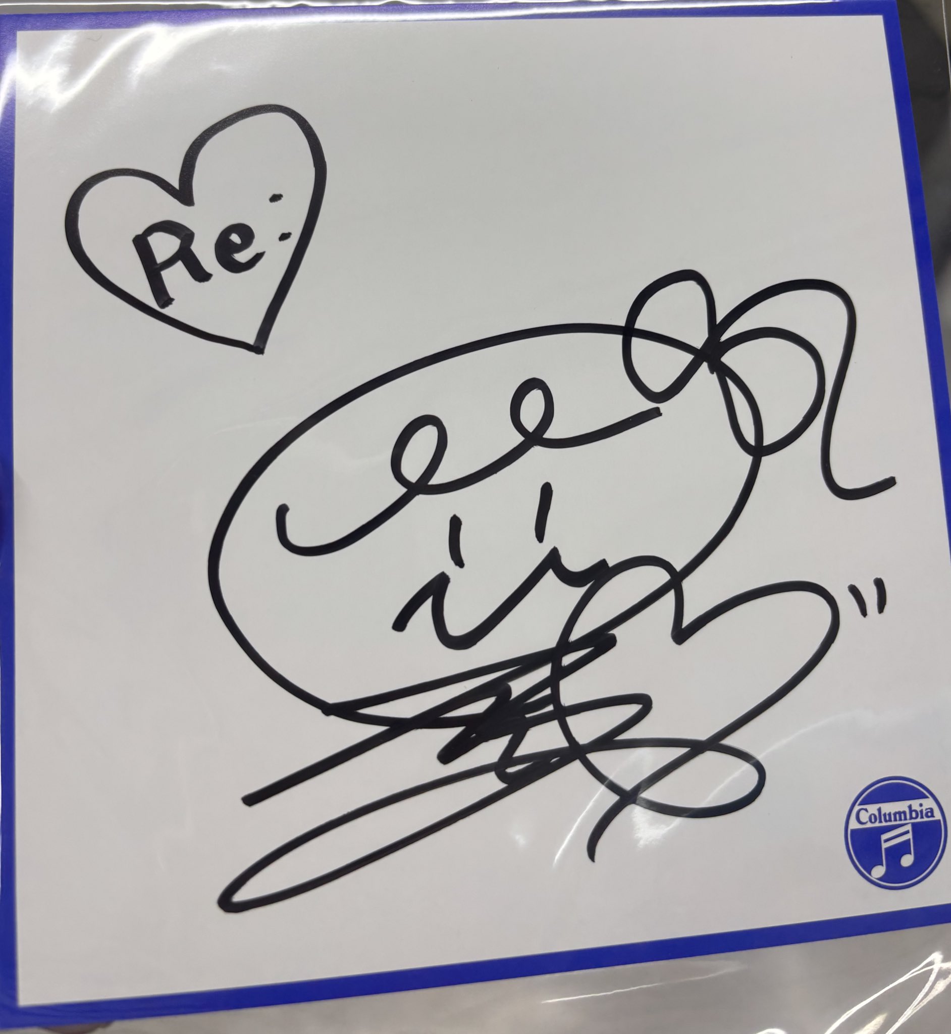 ラブライブ◇直筆サイン色紙◇声優◇南ことり◇内田彩