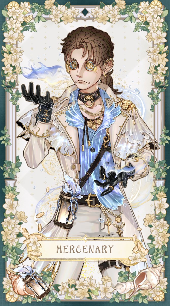 公式】IdentityV 第五人格 on X バースデーグッズ キャンバスボード