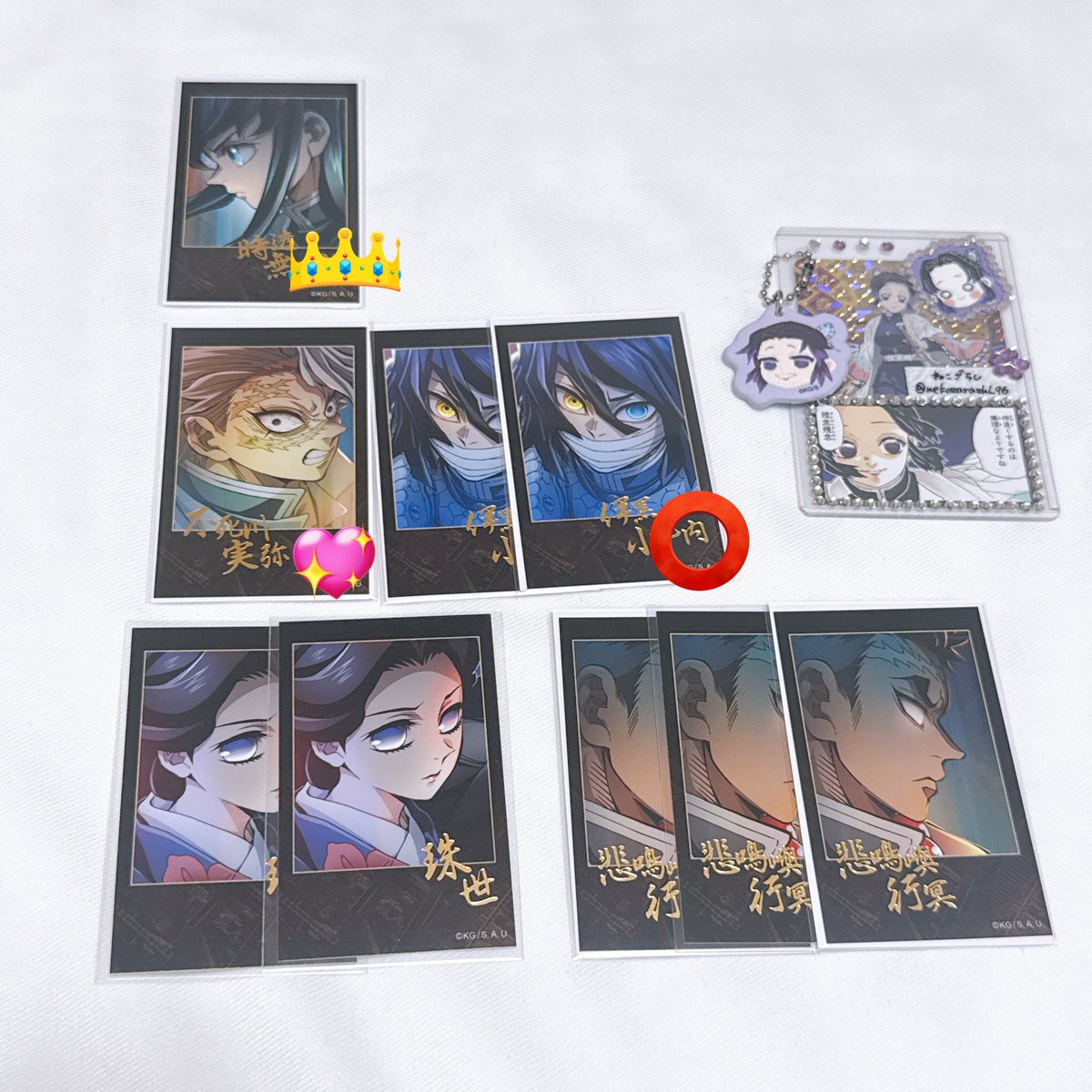 鬼滅の刃 刀鍛冶の里編 絵巻 終ノ巻 箔押し57mm缶バッジ