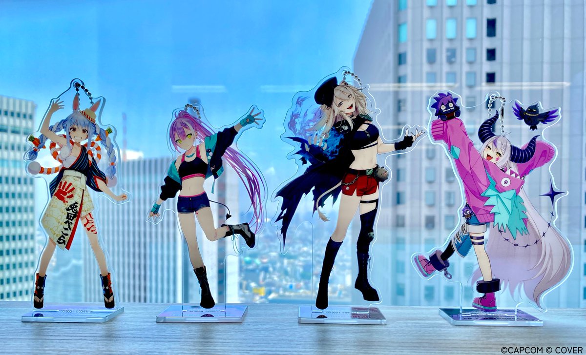 ホロライブ × ＃ストリートファイター6 コラボが登場👊 ＼ 「アクリル
