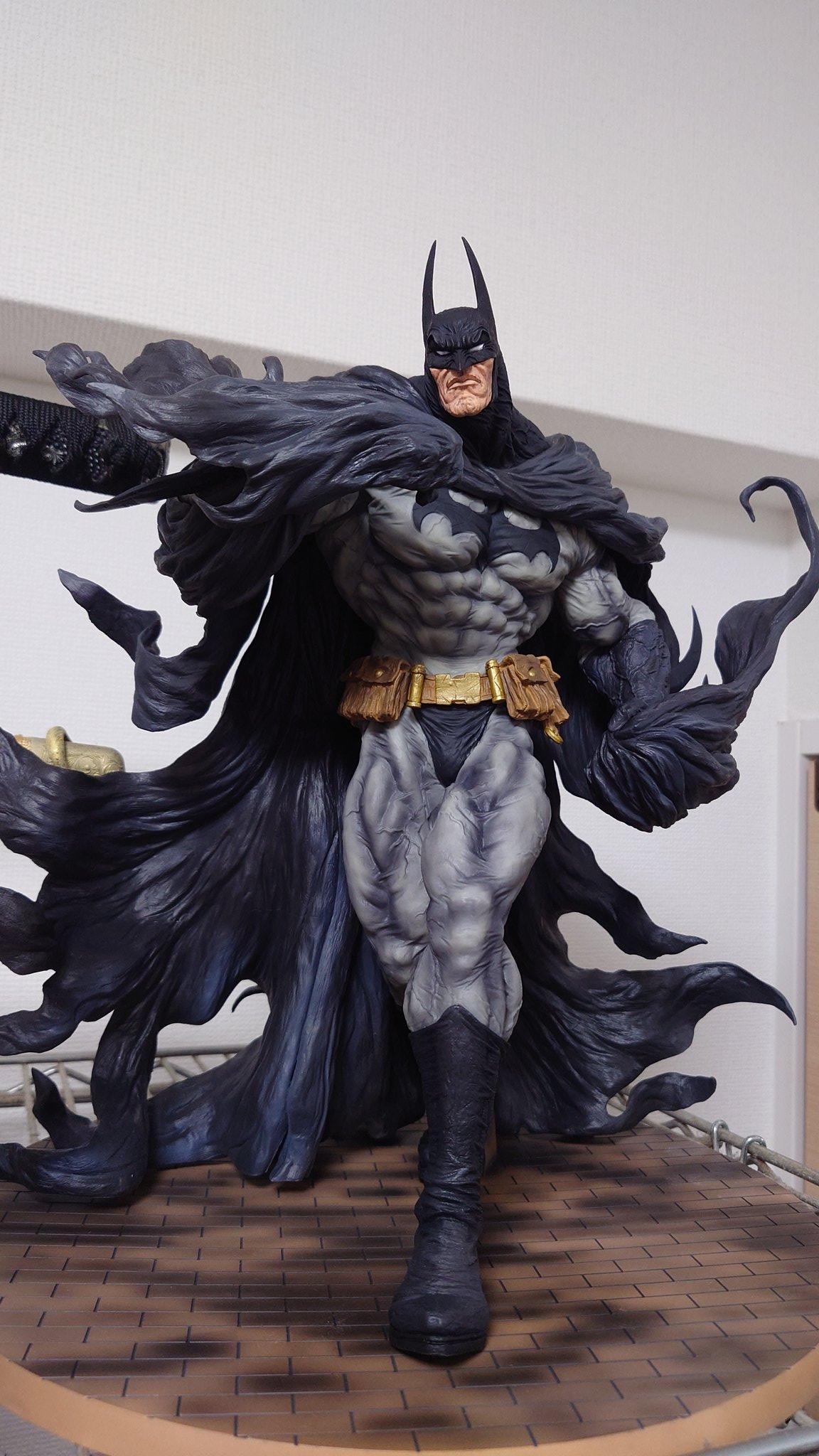 ルームガーゴイル バットマン フィギュア 岩倉圭二 コトブキヤ 経年