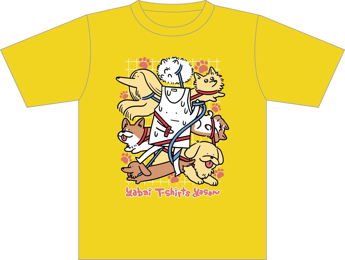 ヤバイTシャツ屋さん リアクティブレインボー タイダイ Tシャツ XL