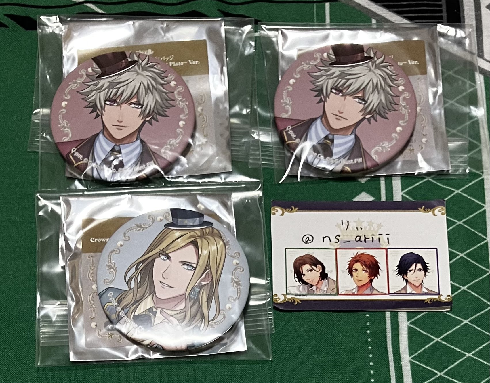 うたプリ キューポット グラショ 缶バッジ カミュ うたプリ キュー