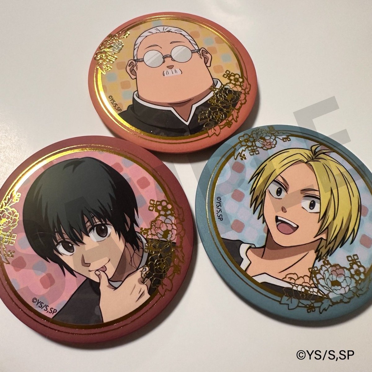 マリア様がみてる コラボカフェ缶バッジアクキーコンプセット マリア様が