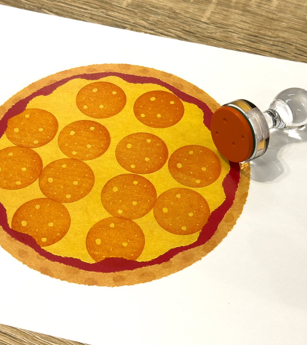 ドミノピザ dominospizza Rarry 1000店舗記念 ピンバッジ ドミノピザ