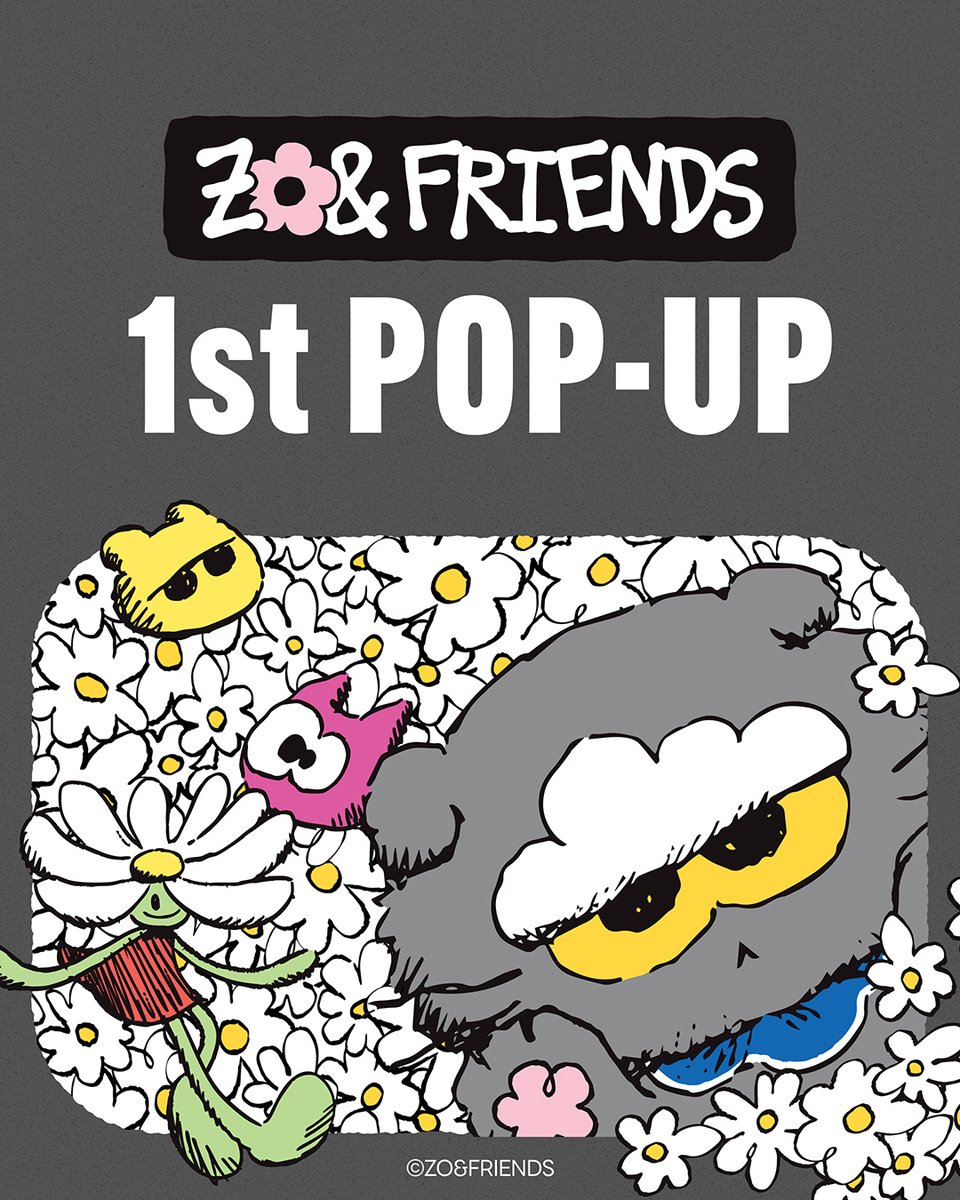 ZO&FRIENDS ポップアップ ZOA MEDIUM ぬいぐるみ等 8/25更新