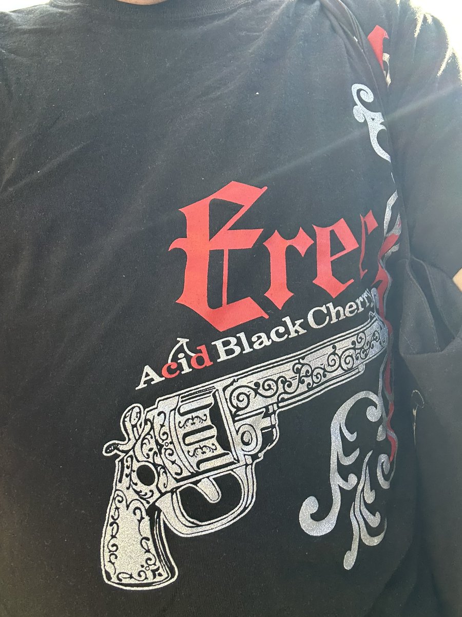 Acid Black Cherry 2025 Tシャツ Lサイズ yasu Acid Black Cherry 2025