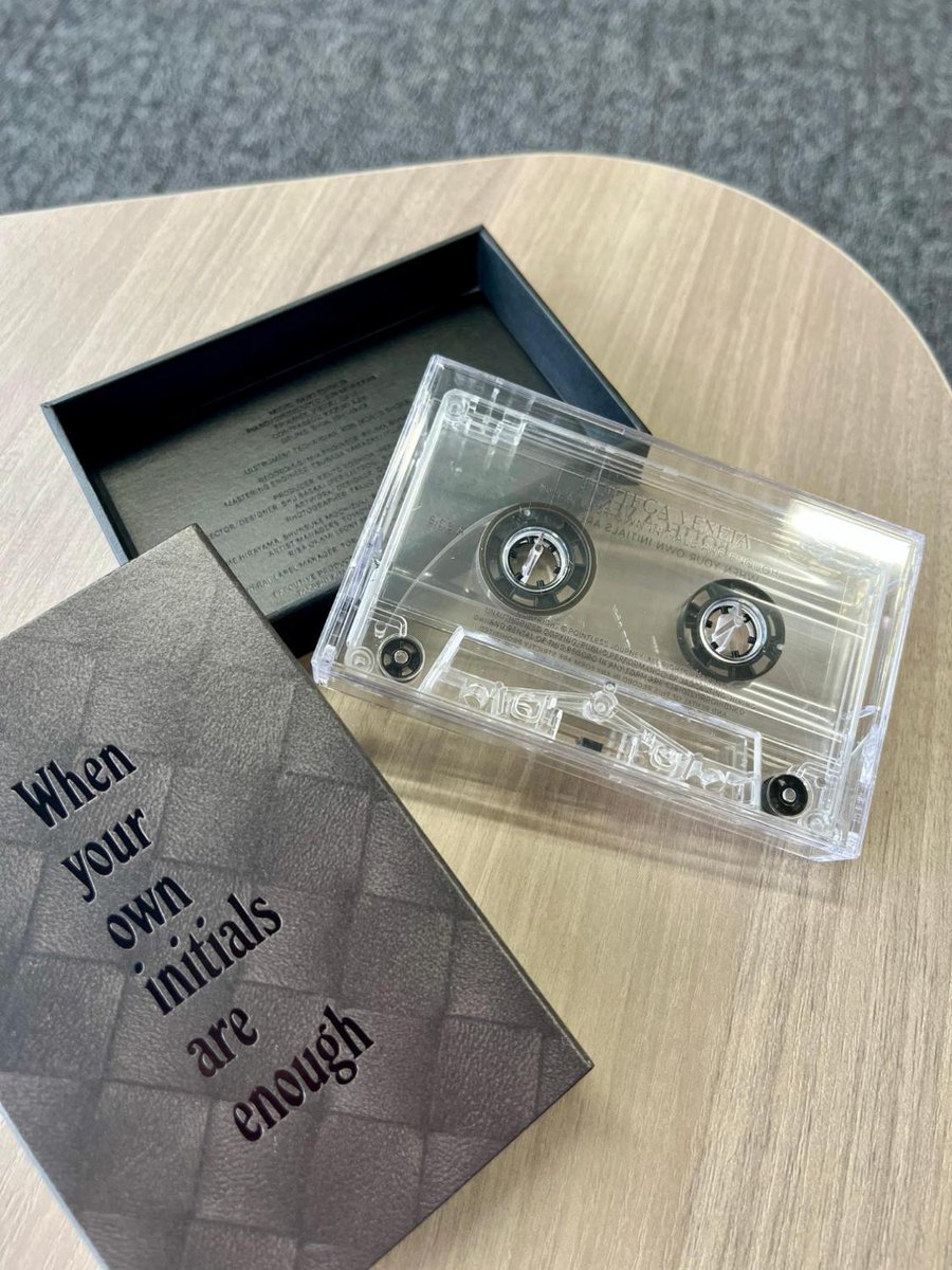 ボッテガ 常田大希 カセットテープ（クリアカラー）BOTTEGA VENETA