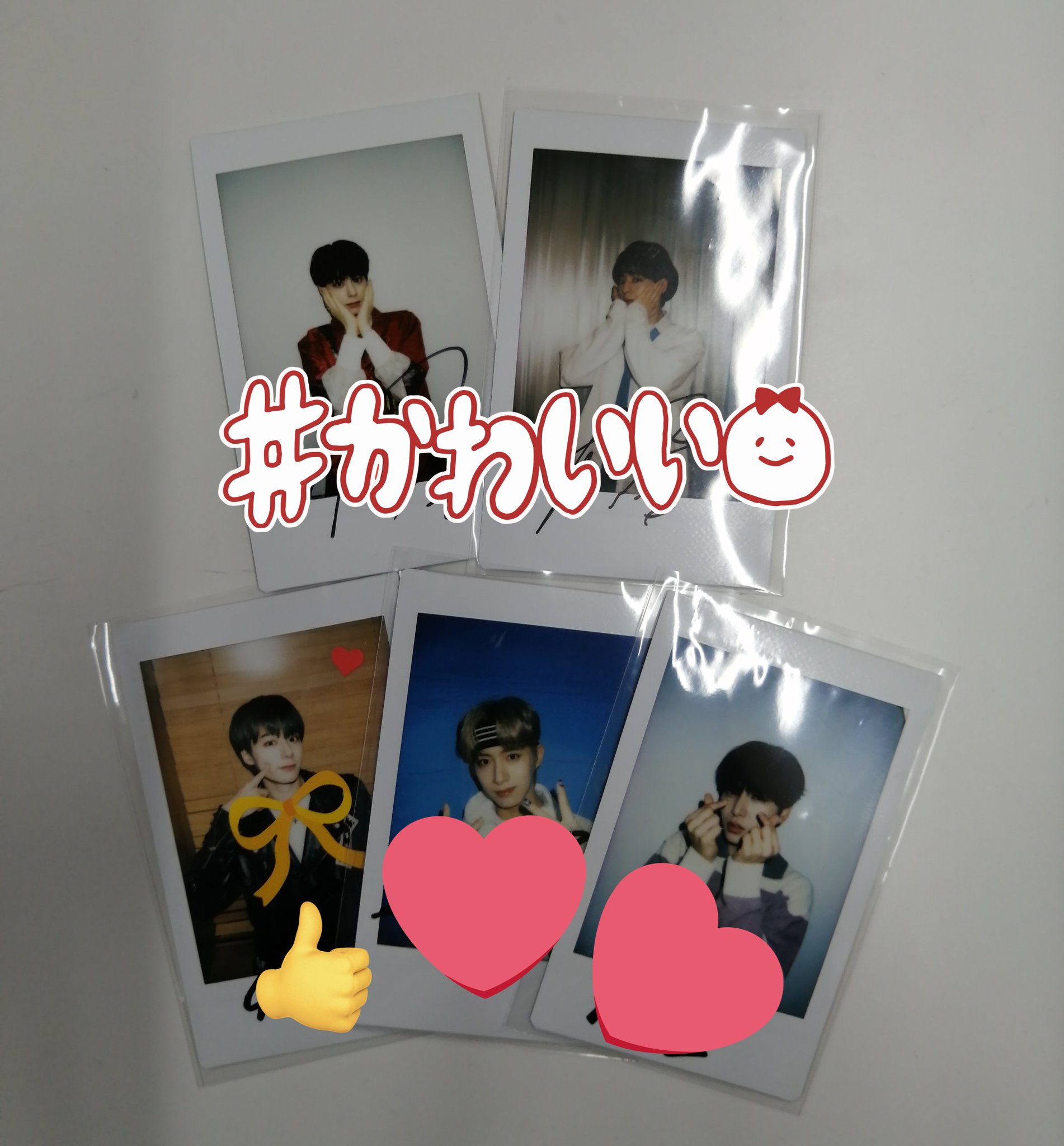 ONEUS RAVN ソホ ユニットサインポラ チェキ