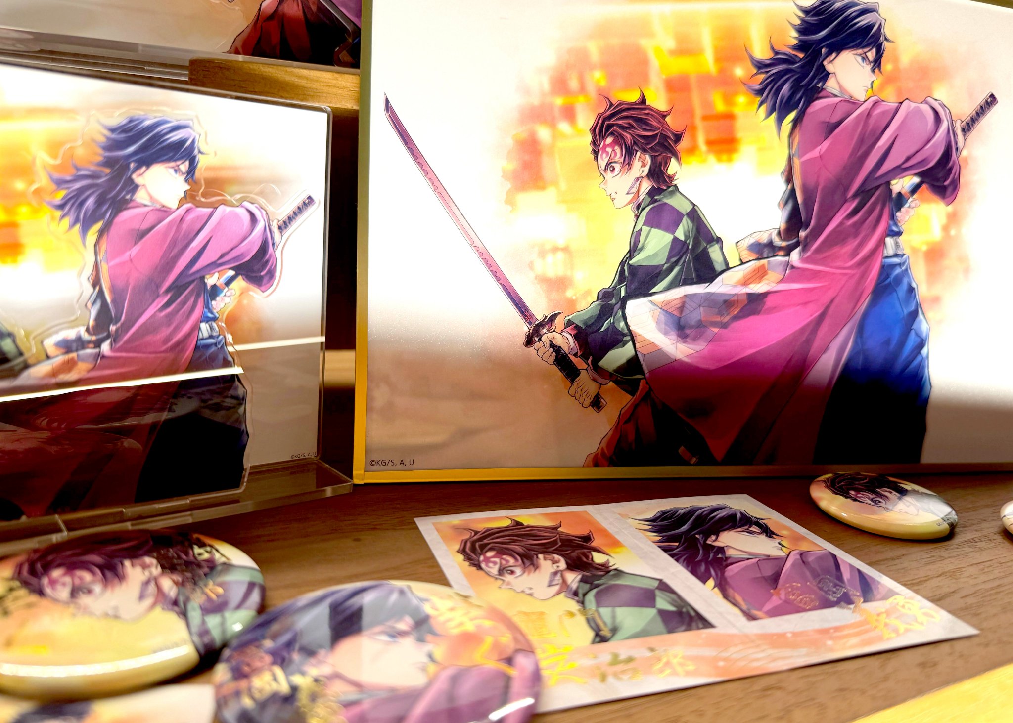 c107 鬼滅の刃 コミケ webくじ 竈門炭治郎 B賞 色紙 c107 鬼滅の刃