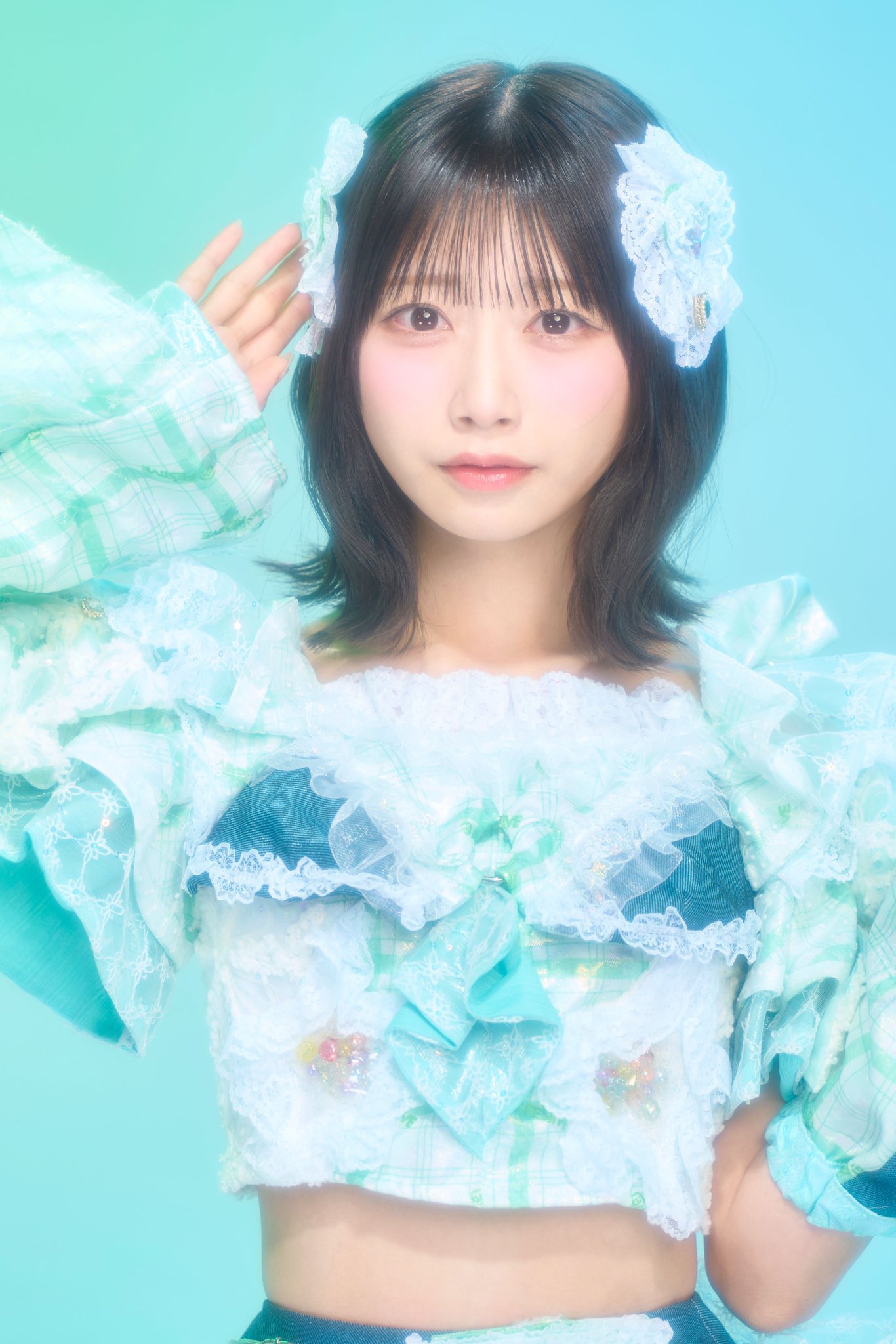 流れ星レンズ 生写真 【りぼんフェスタ】 (凜咲, 統牙) 流れ星レンズ