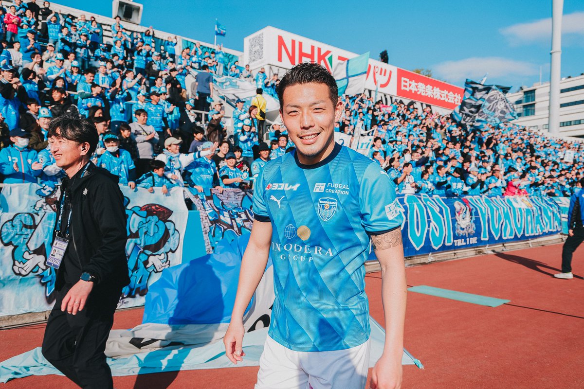 横浜FC ユニフォーム #3 鈴木準弥 Lサイズ 横浜FC ユニフォーム #3
