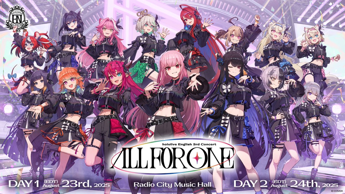 ◢◤◢◤ All for One ◢◤◢◤ 「ホロライブEnglish」3回目の全体