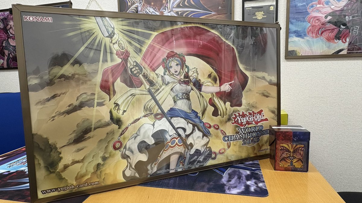 遊戯王 WCS 2025 デュエルセット パリ限定 世界大会 プレイマット