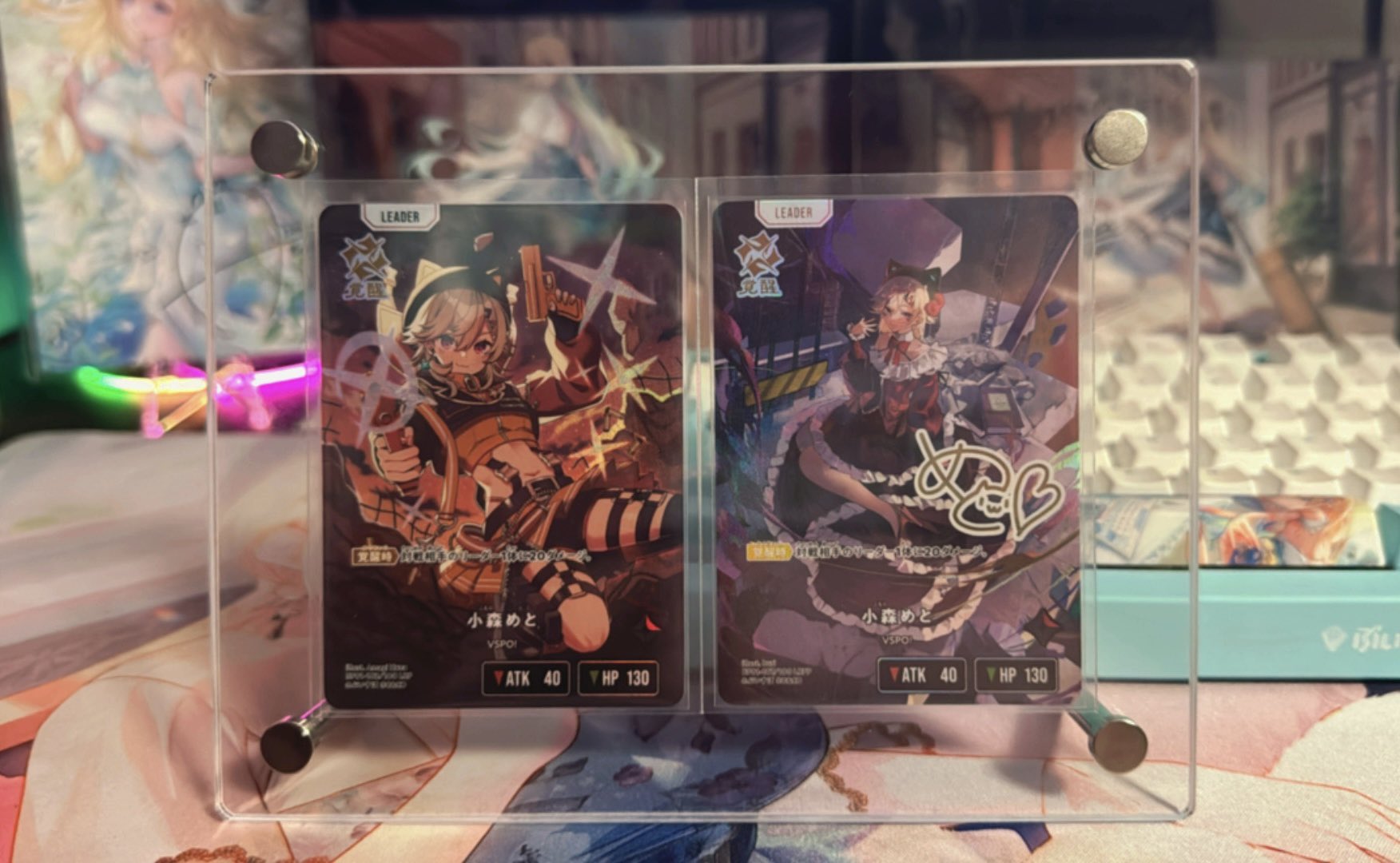 クロススターズ XrossStars 配送 ぶいすぽ 小森めと LRPP 箔押しサイン