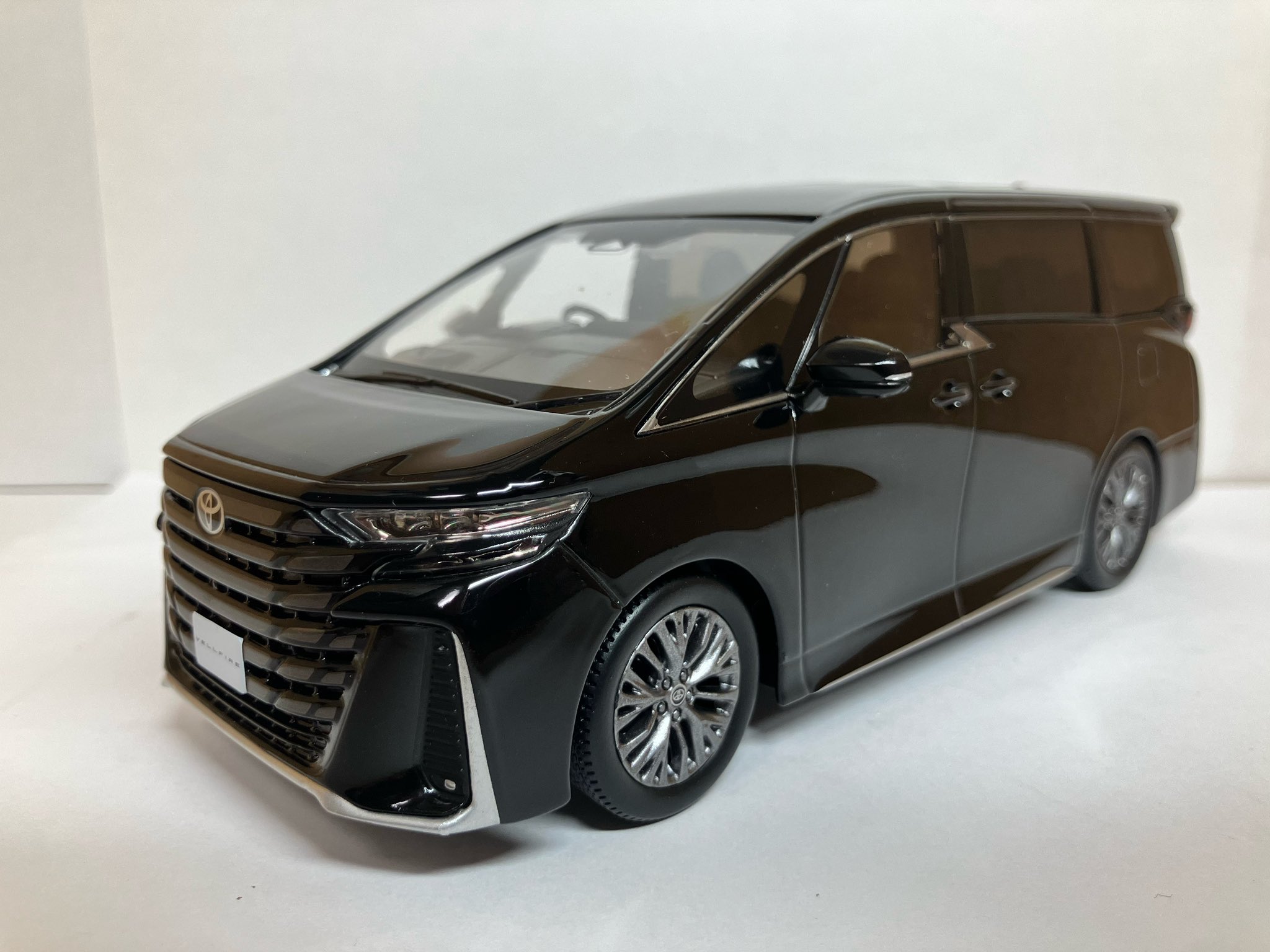 新型 40系 ヴェルファイア ミニカー ブラック 202 40系 現行型 ヴェル