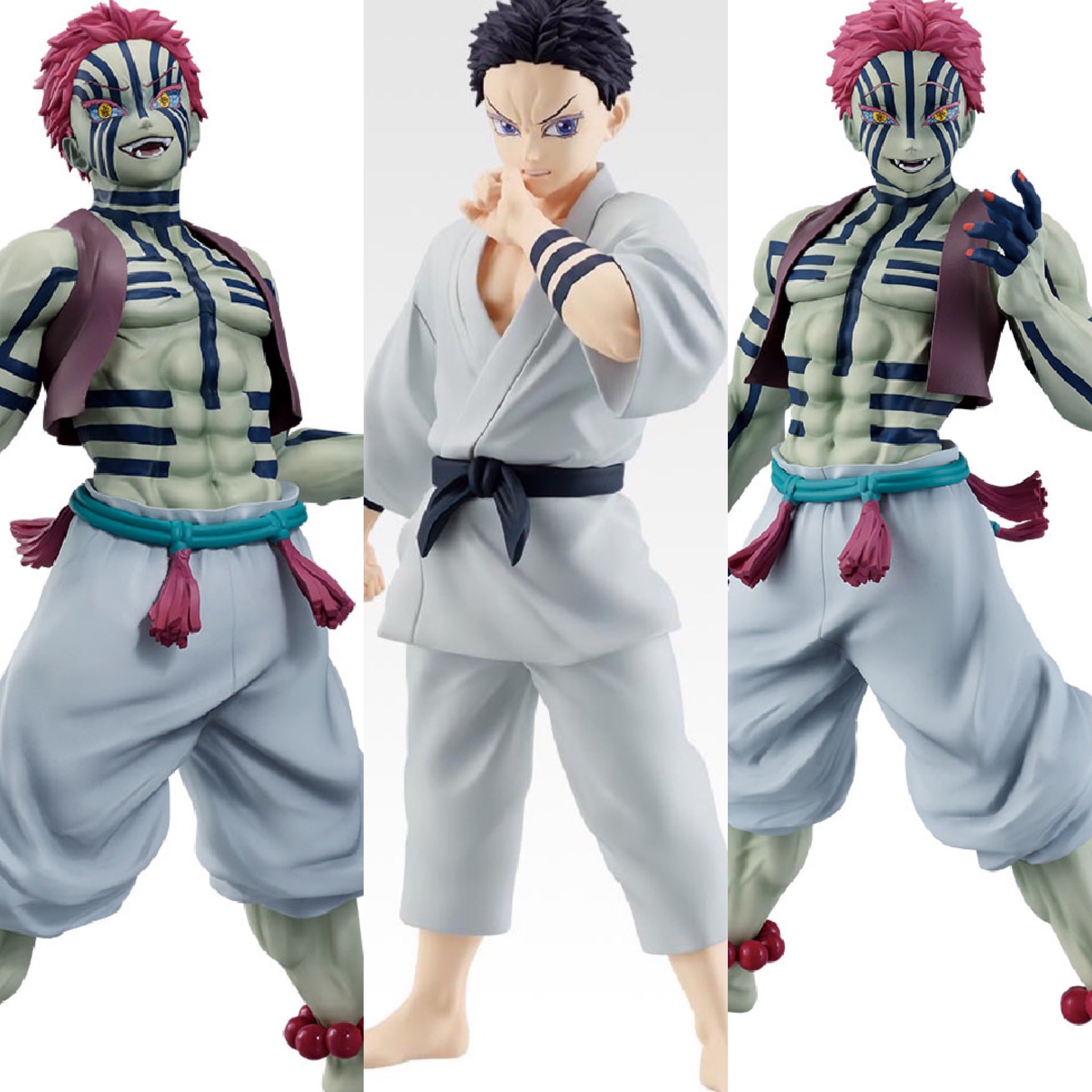 一番くじ 鬼滅の刃 ラストワン賞 狛治 猗窩座・恋雪セット 購入 狛治