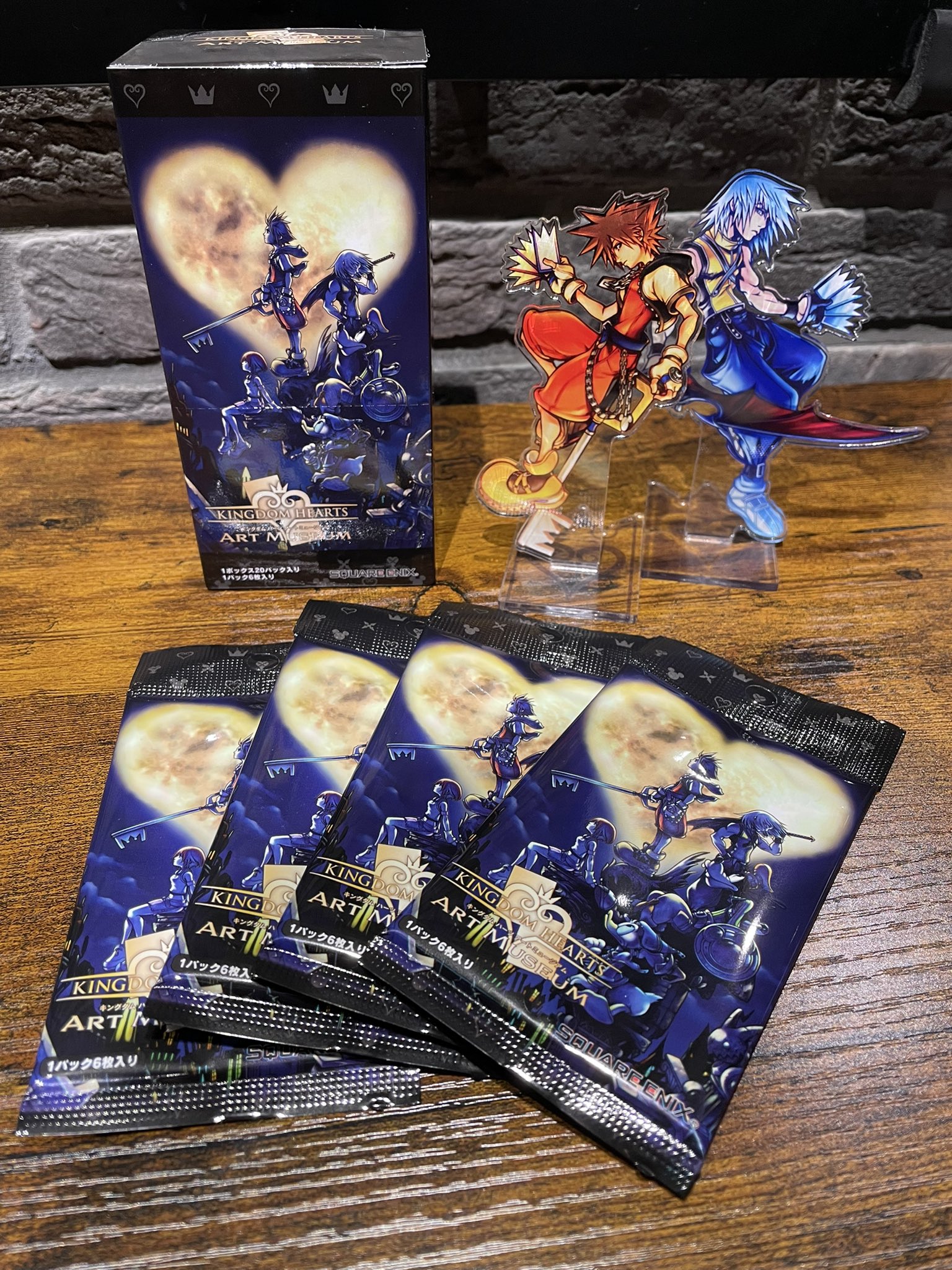 キングダムハーツ アートミュージアム 2box 新品未開封 シュリンク付き