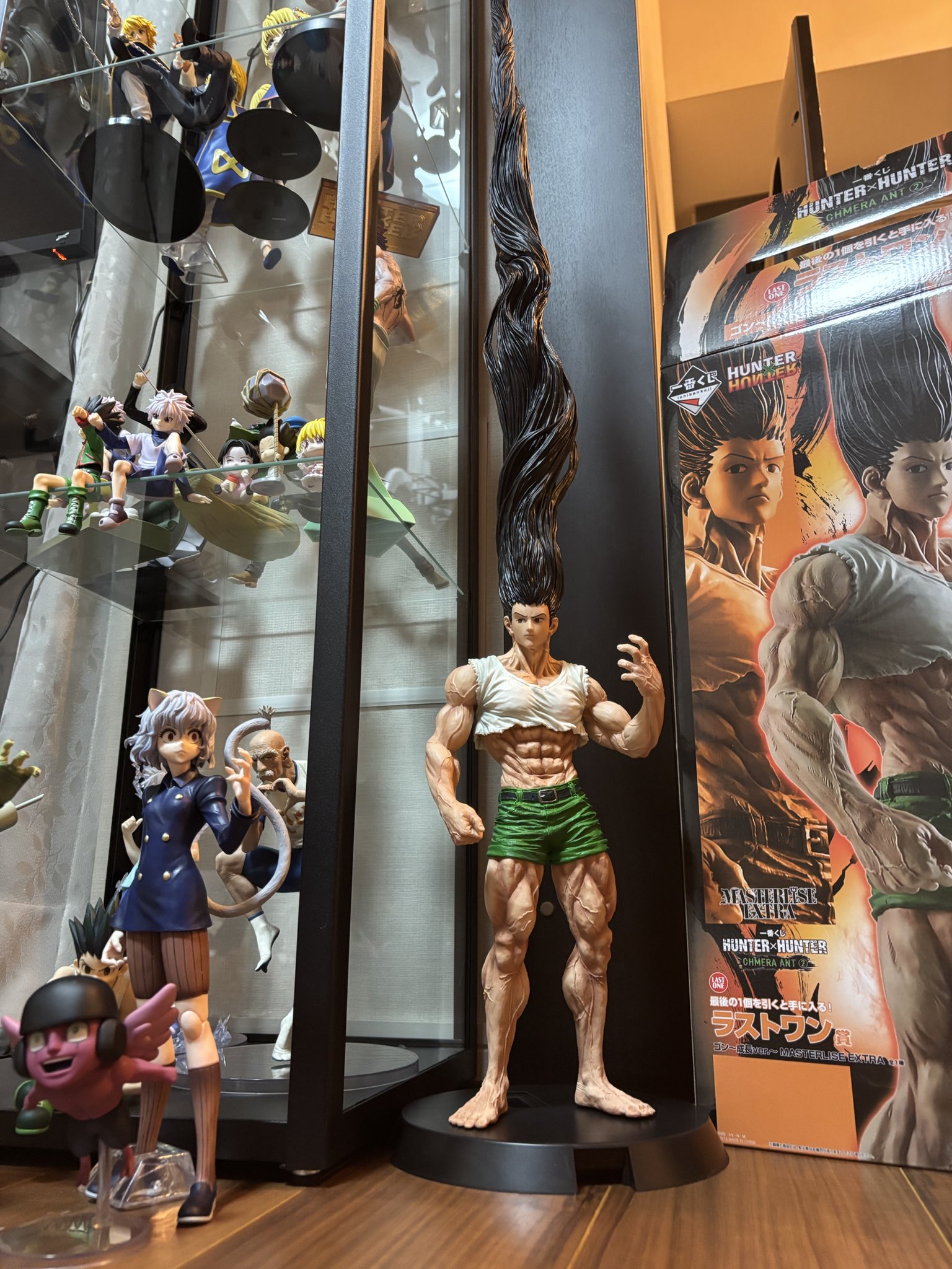 一番くじ HUNTER×HUNTER ラストワン賞 ゴンさん 節約 一番くじ HUNTER