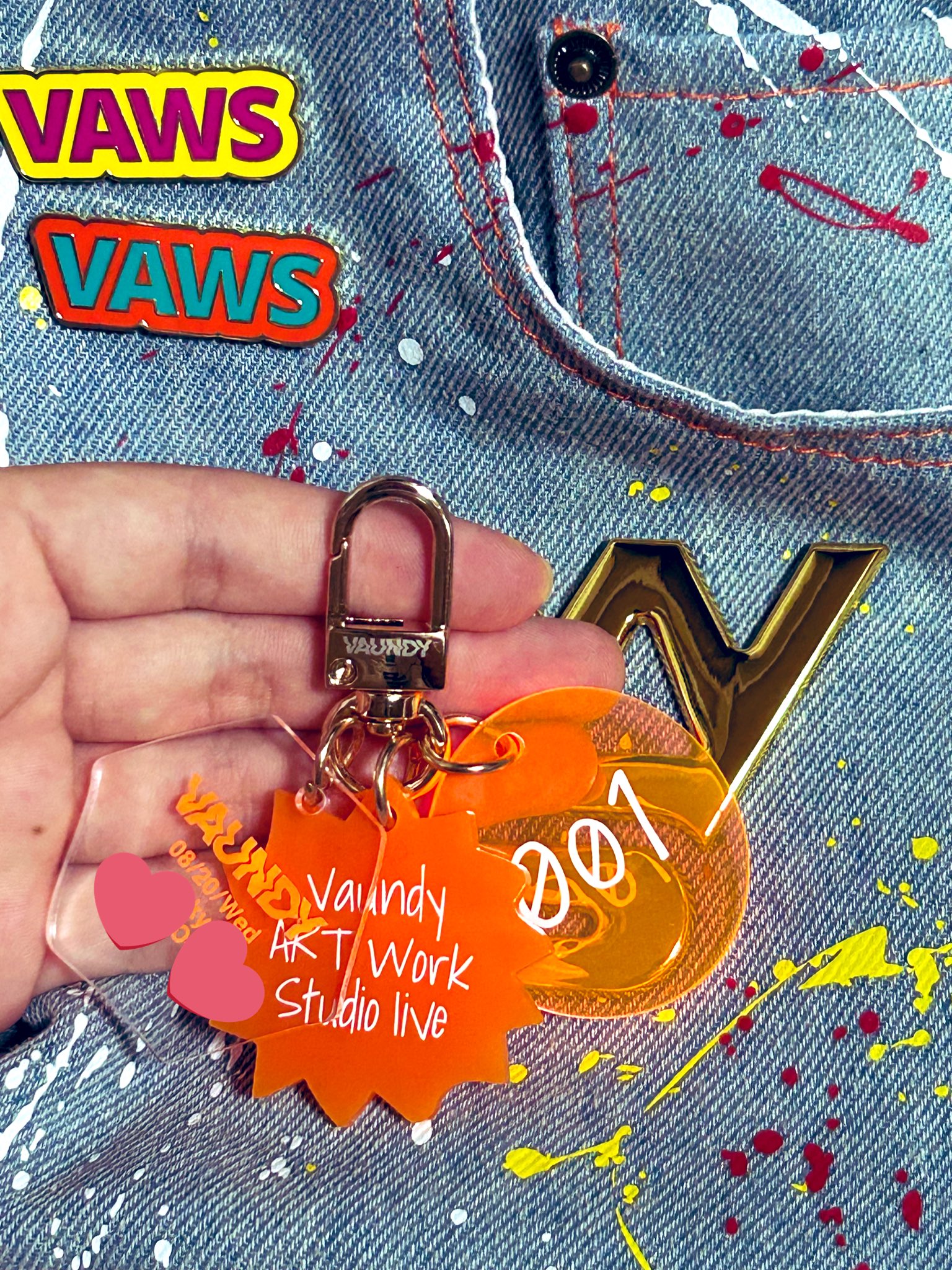 Vaundy ART Work Studio live 001 東京キーチェーン Vaundy ART Work