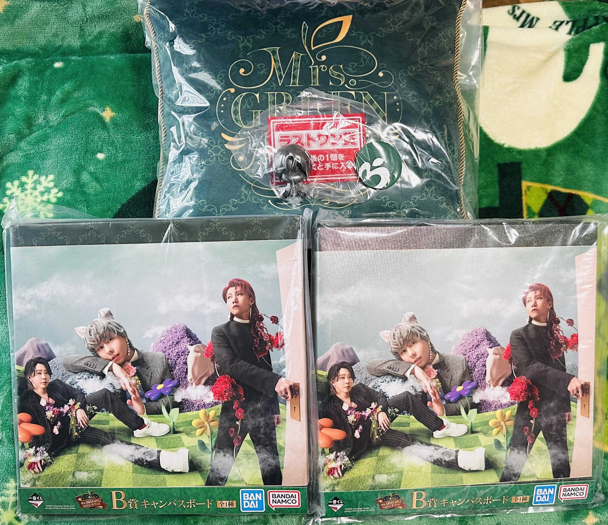 Mrs. GREEN APPLE クローソン 1番くじ A賞、B賞、ラストワン Mrs