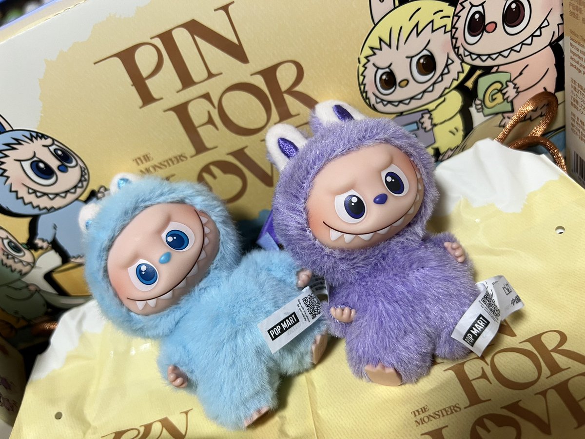 THE MONSTER PIN FOR LOVEシリーズぬいぐるみ（A-M）｜THE MONSTER PIN