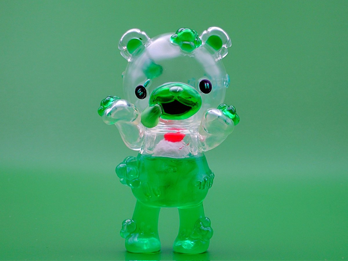 Art Studio 「SHOT!」ゾンベアー ソフビ ブルークリアラメver