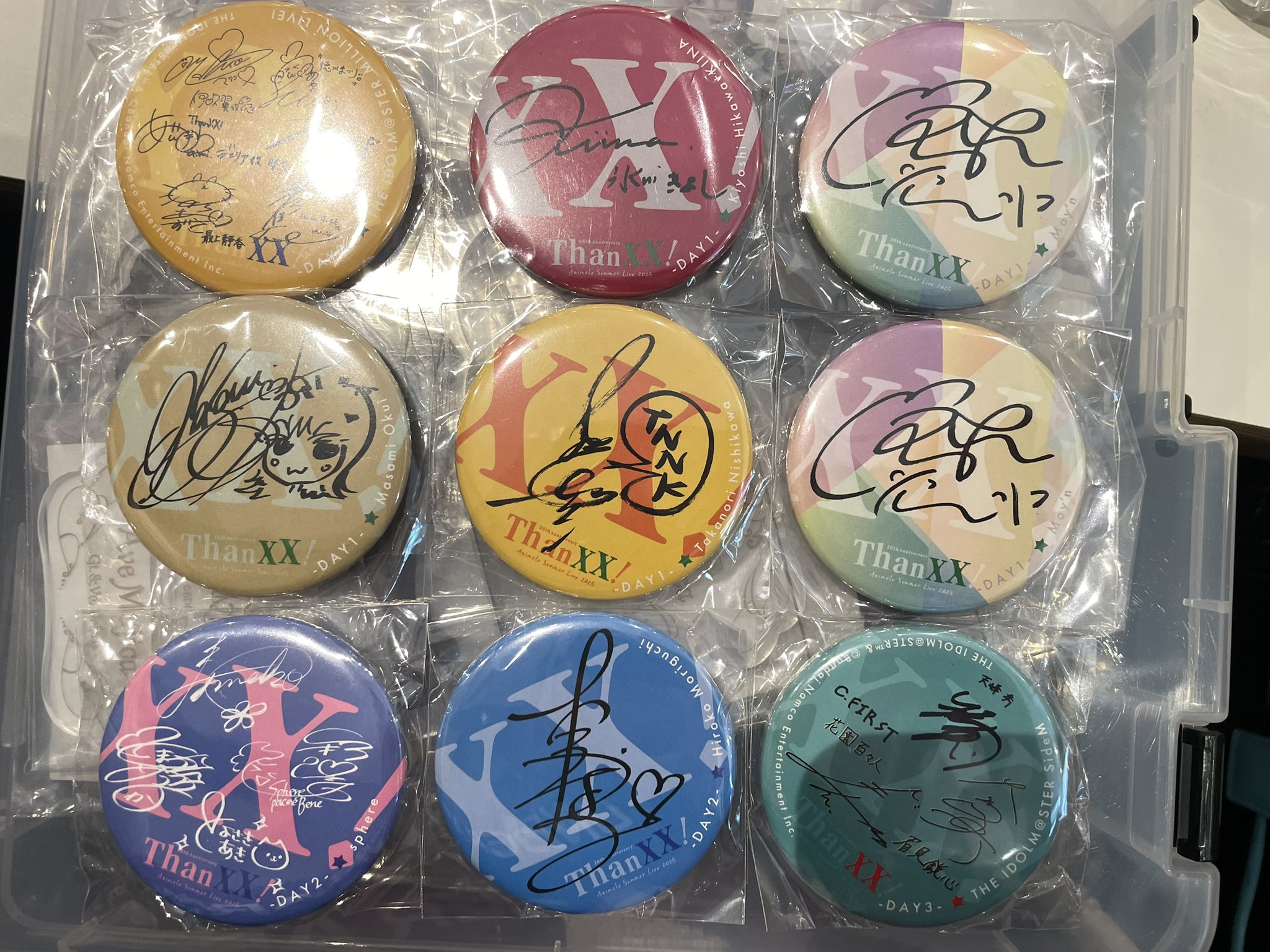 GRANRODEO アニサマ2025 アクリルスタンド、缶バッジ GRANRODEO