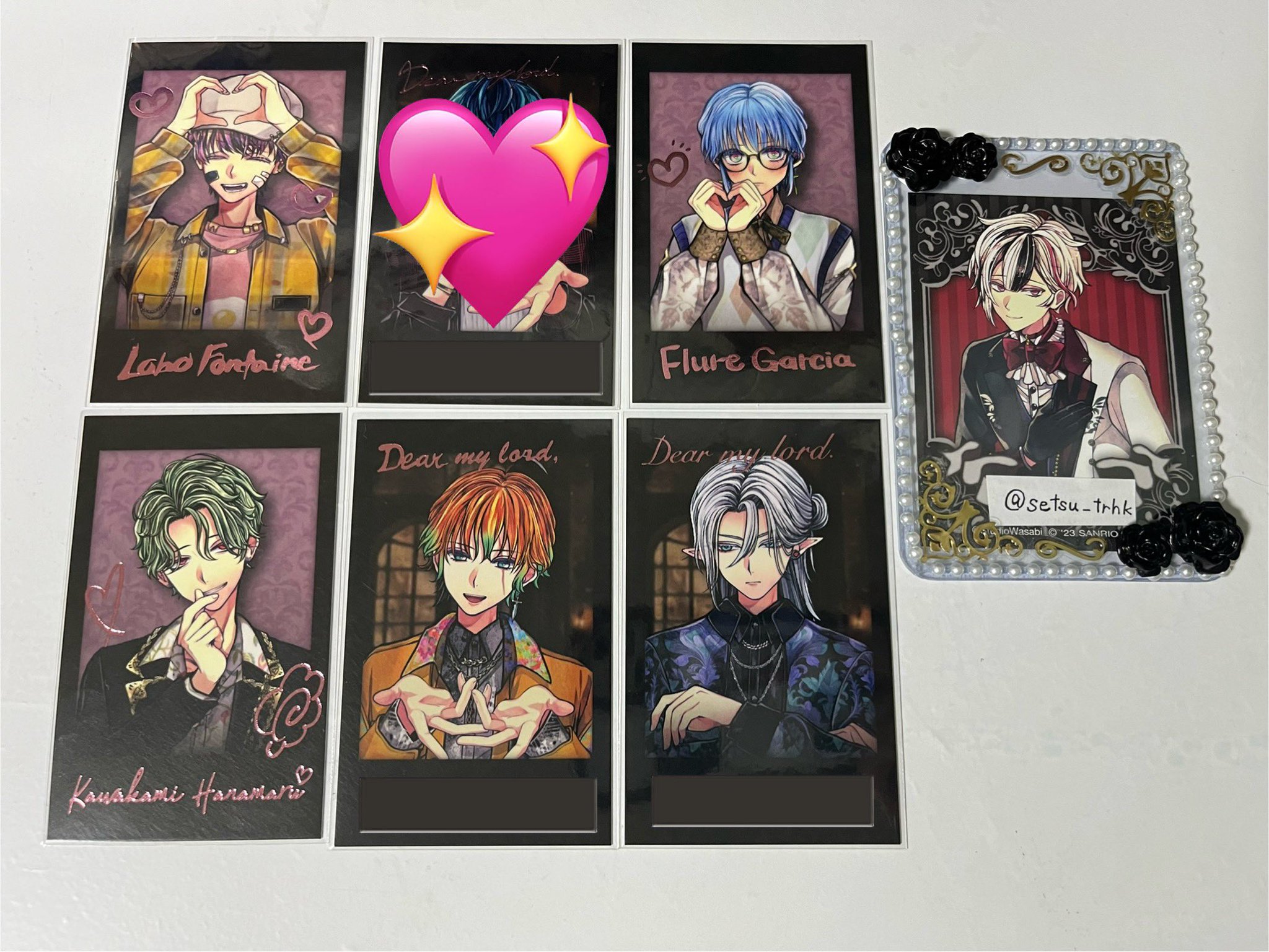 悪魔執事と黒い猫 あくねこ 夏の思い出 チェキ ボスキ 夏の思い出