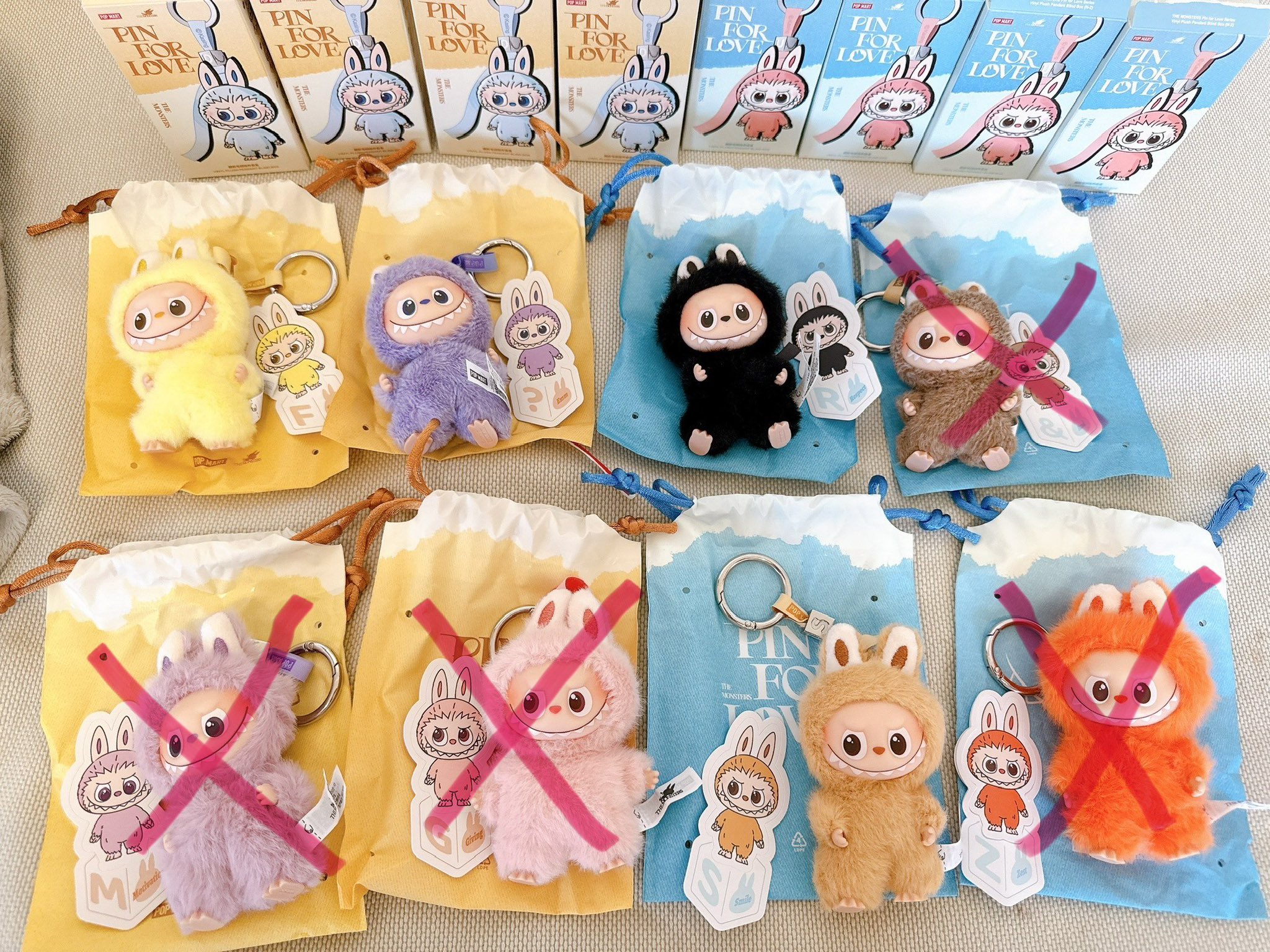 イニシャルラブブ PIN FOR LOVE アソートボックス2箱セット イニシャル