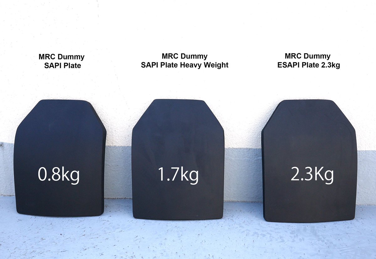 MRC Dummy SAPI Plate プレートキャリアのサイズ表記は挿入する