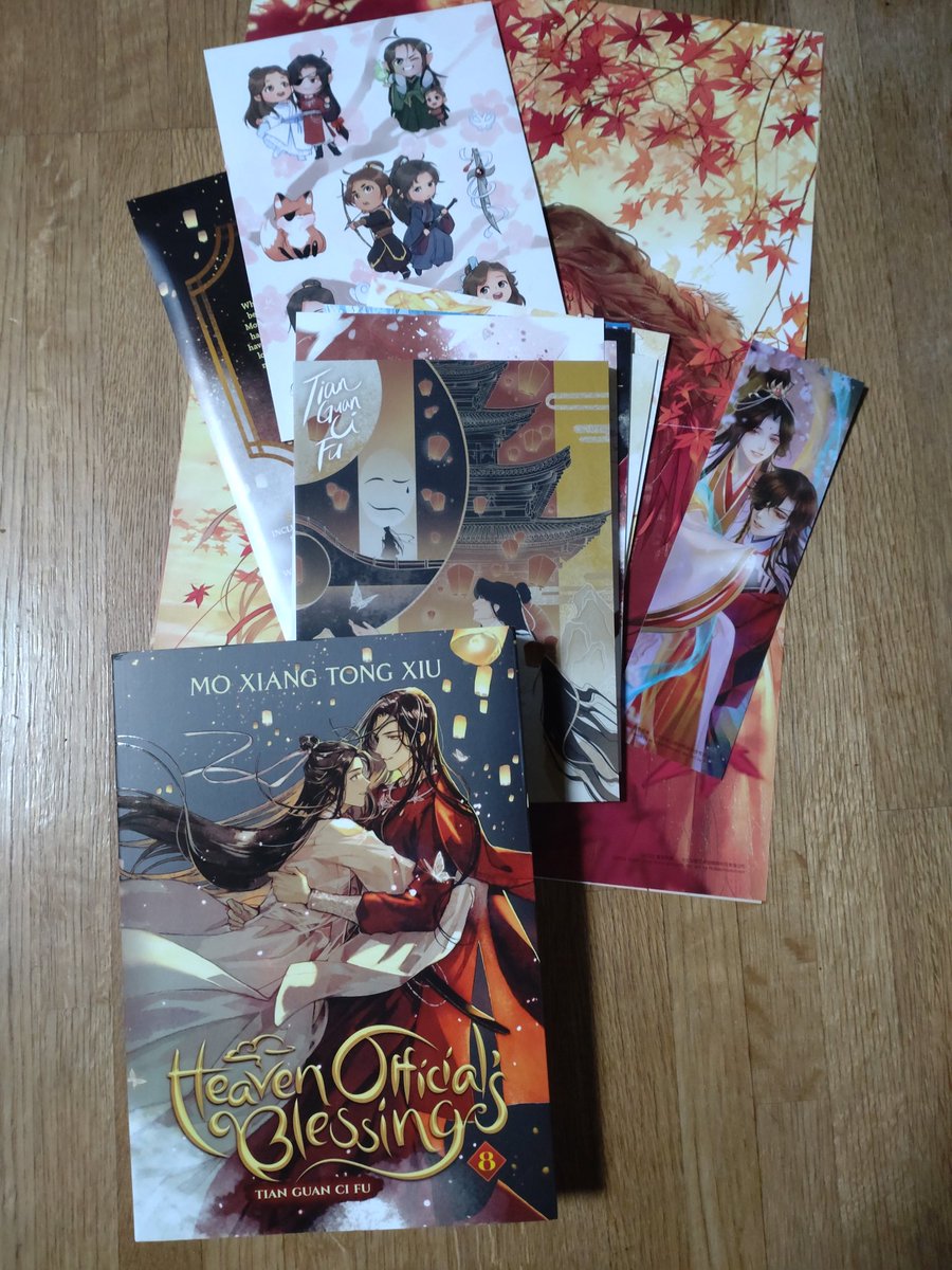 小説 天官賜福 英語版 8巻 英訳 最終巻 特装版 墨