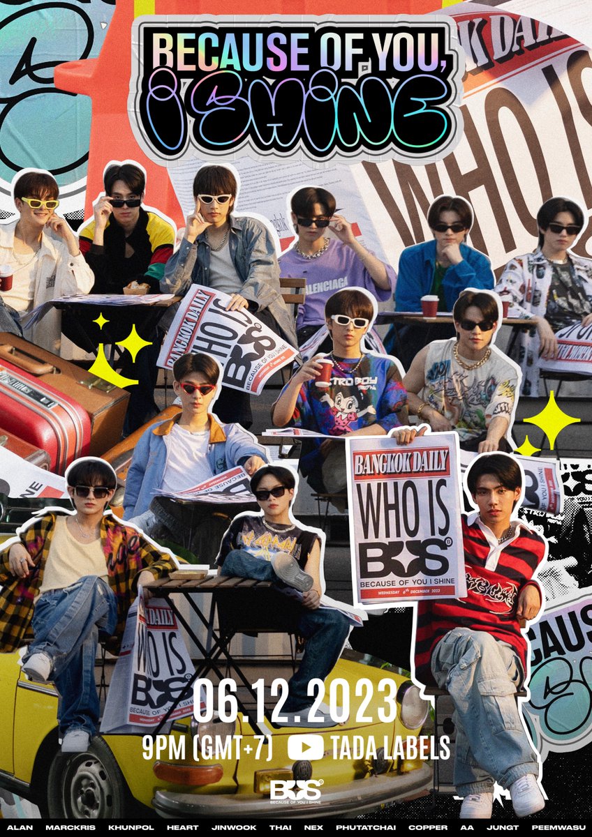 WHO IS BUS ? 'Because of You, I Shine' DEBUT SINGLE from BUS