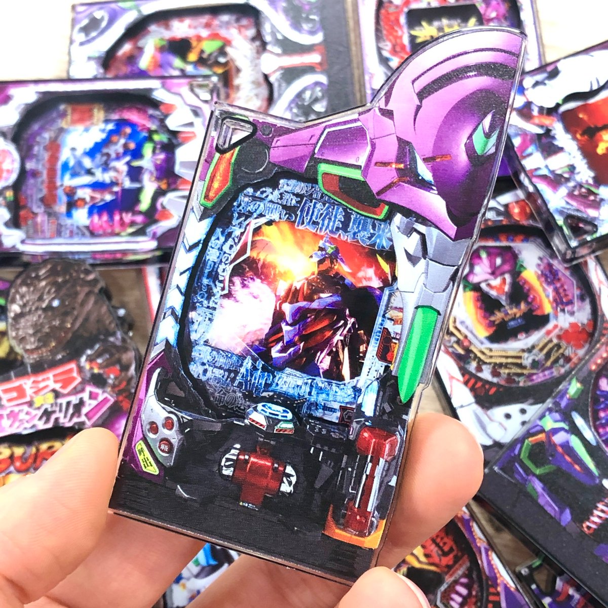 ホール限定 エヴァンゲリオン パチンコ機体 アクリルキーホルダー22