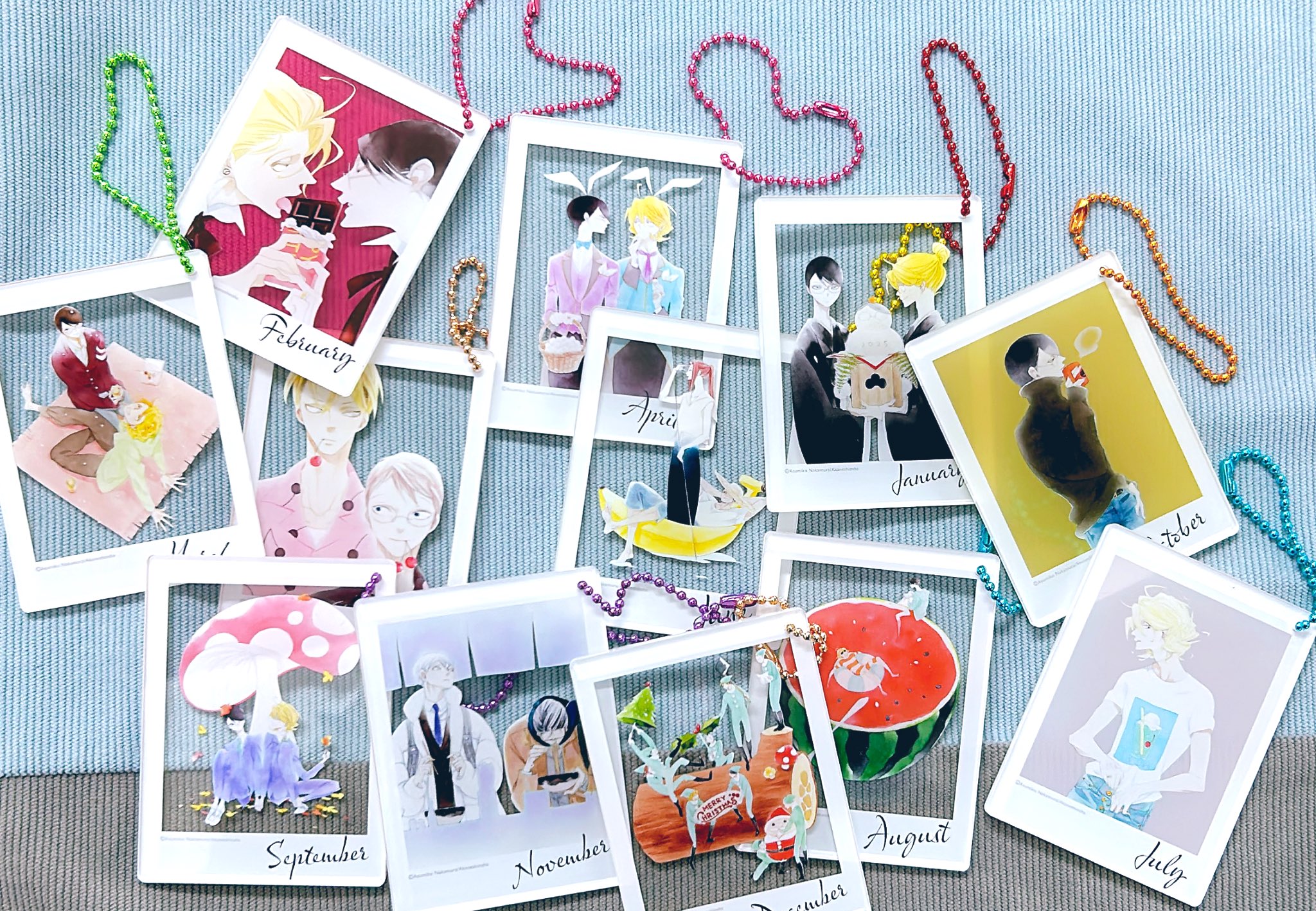 33点セット】◇中村明日美子 同級生シリーズ 原画展 グッズ 33点セット◇