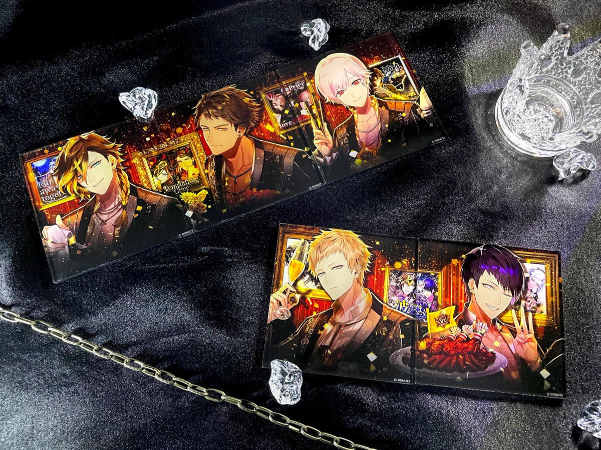 ブラスタ ブラックスター ブラライ おみくじ アクリルコースター 黒曜