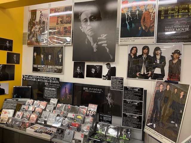 追悼 #チバユウスケ】 新宿店9Fフロアにて、Thee Michelle Gun