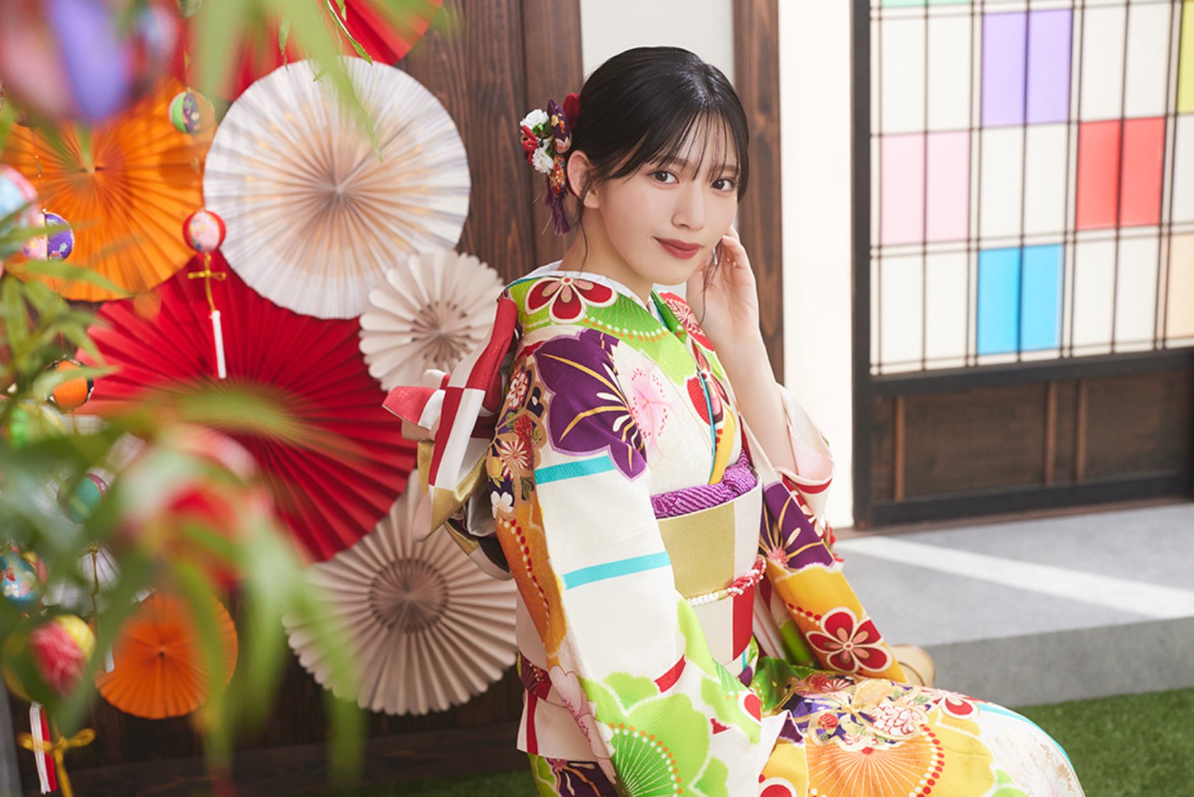 村山美羽 直筆サイン 2024浴衣 村山美羽 直筆サイン 2024浴衣 櫻坂46