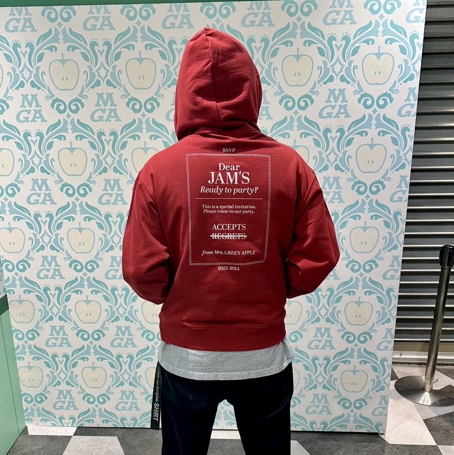 Mrs. GREEN APPLE ミセス パーカー バベルの塔 フーディー XL Mrs