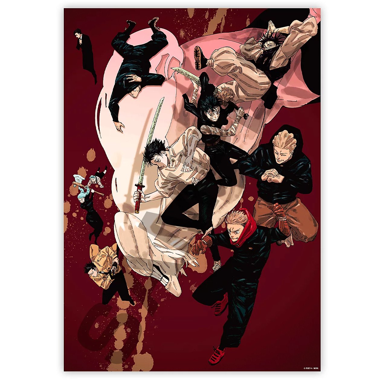 呪術廻戦 リッチポスター a3 4種セット 呪術廻戦 リッチポスター 4種