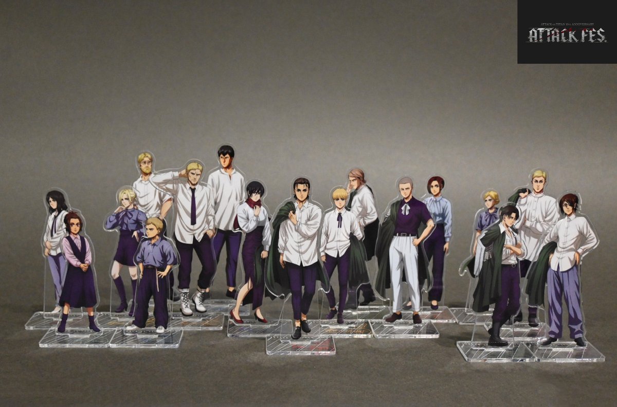⚔開催まであと1日⚔ 「進撃の巨人10th ANNIVERSARY “ATTACK FES