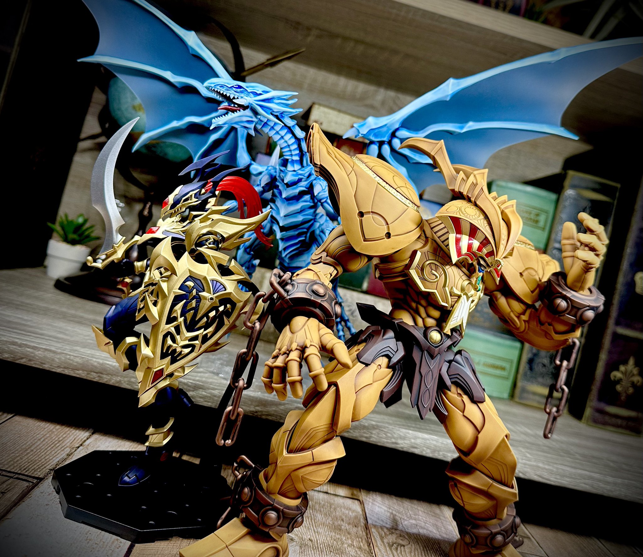 青眼の白龍、カオスソルジャー ジグソーパズル Amazon.co.jp