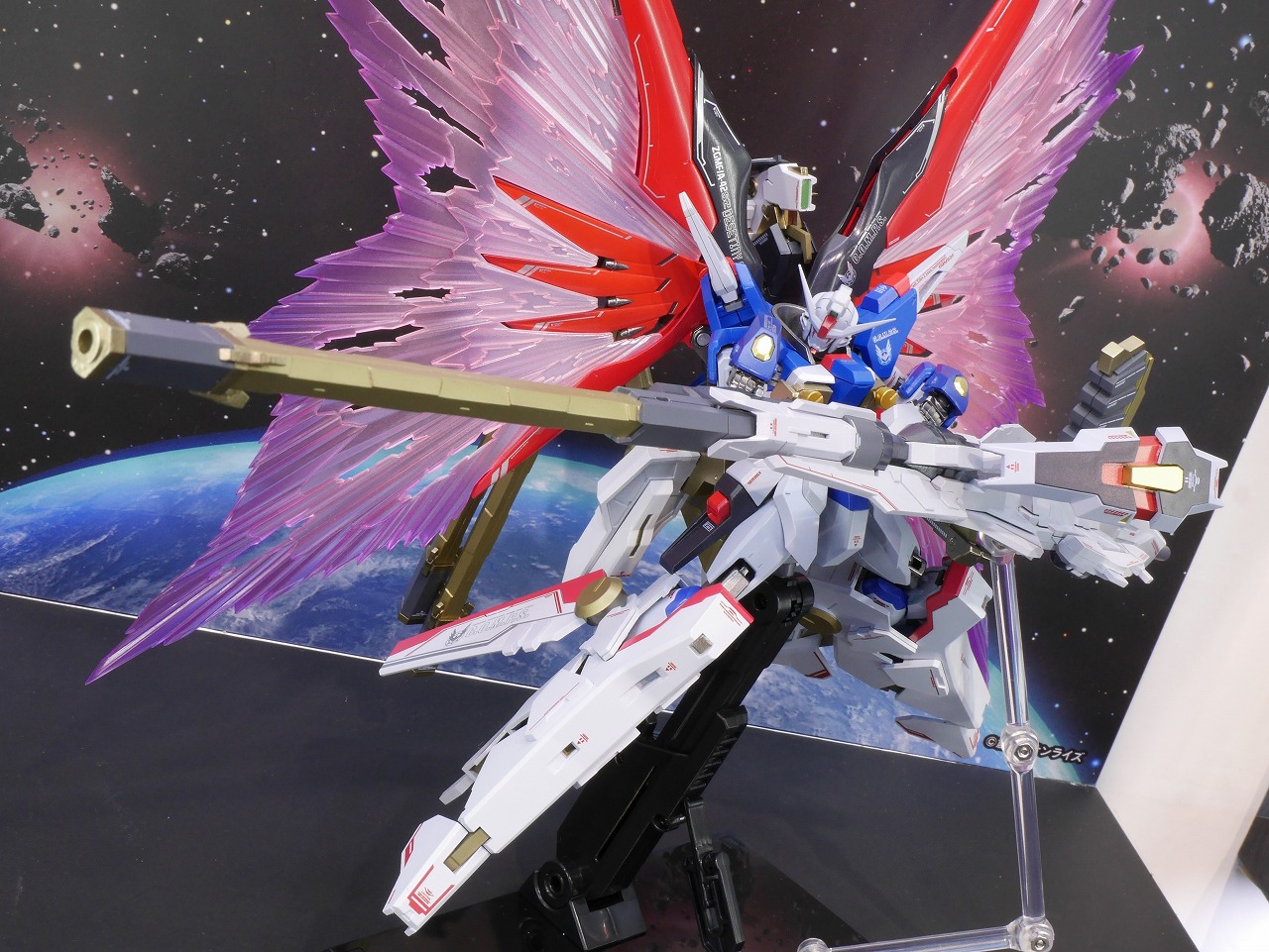 メタルロボット魂デスティニーガンダムspec2 ゼウスシルエット光の翼3