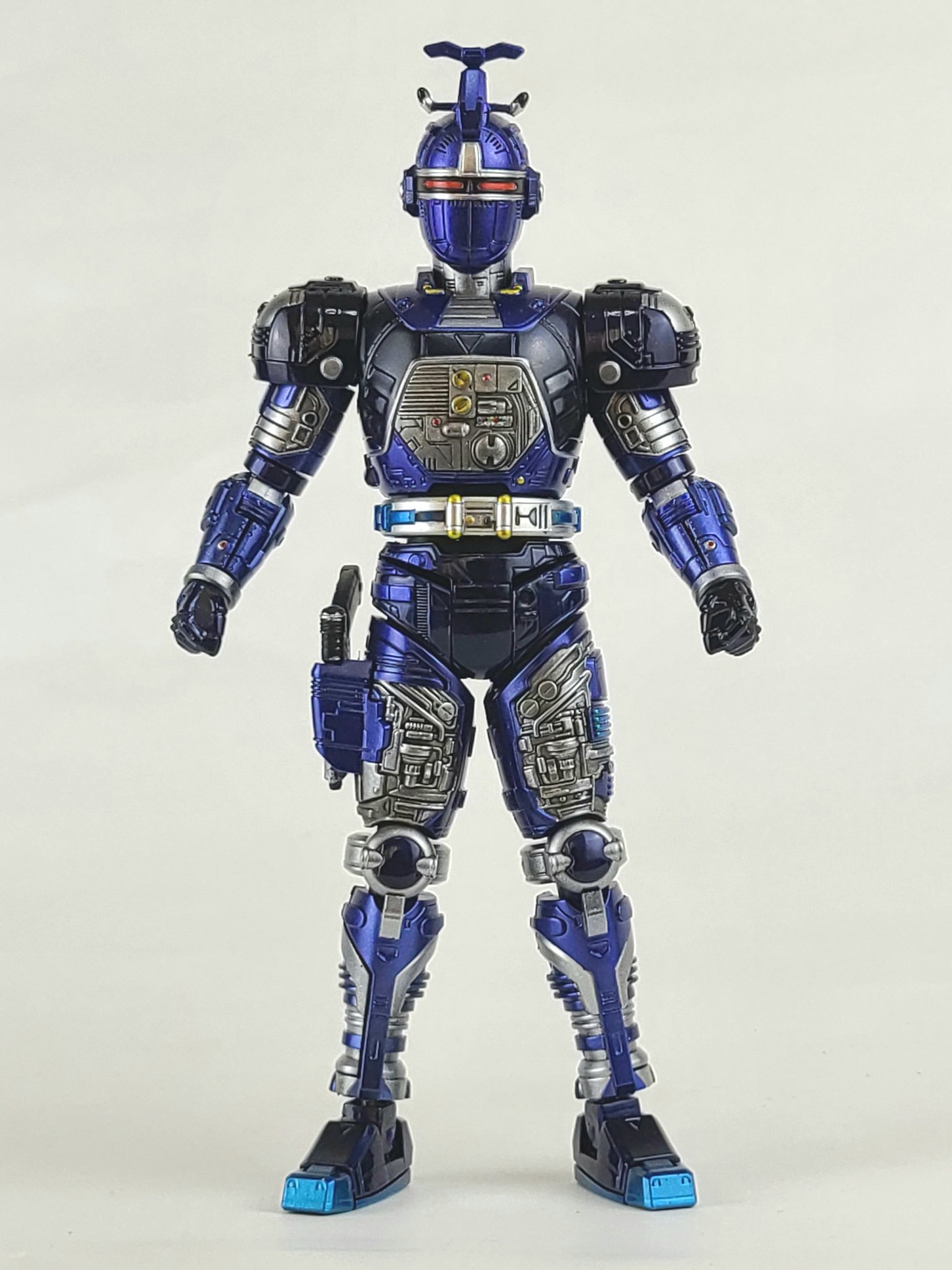 ビーファイター メタリックヒーローシリーズ ブルービート ジー