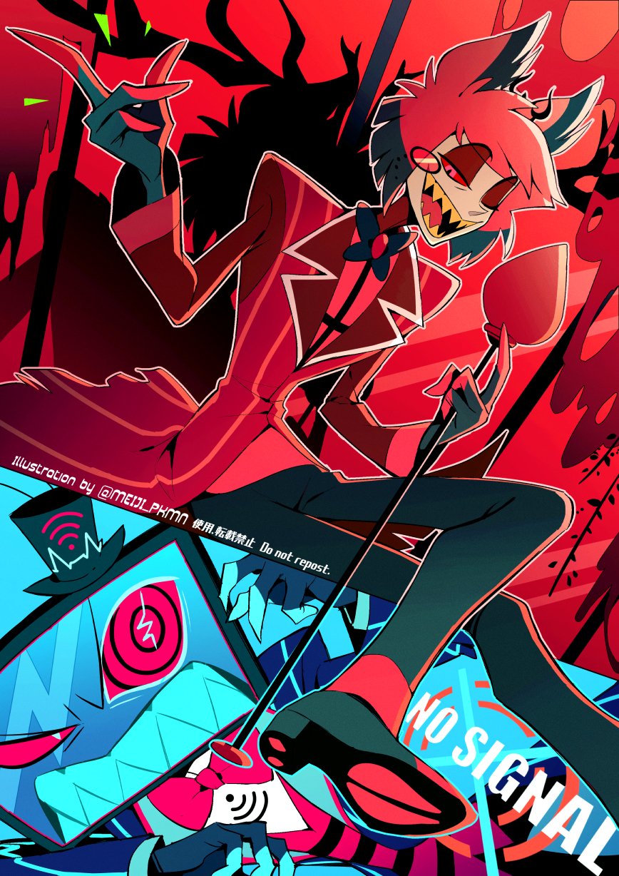 ハズビンホテル VOX ポスター VOX BECOMES GOD Hazbin Hotel Vox