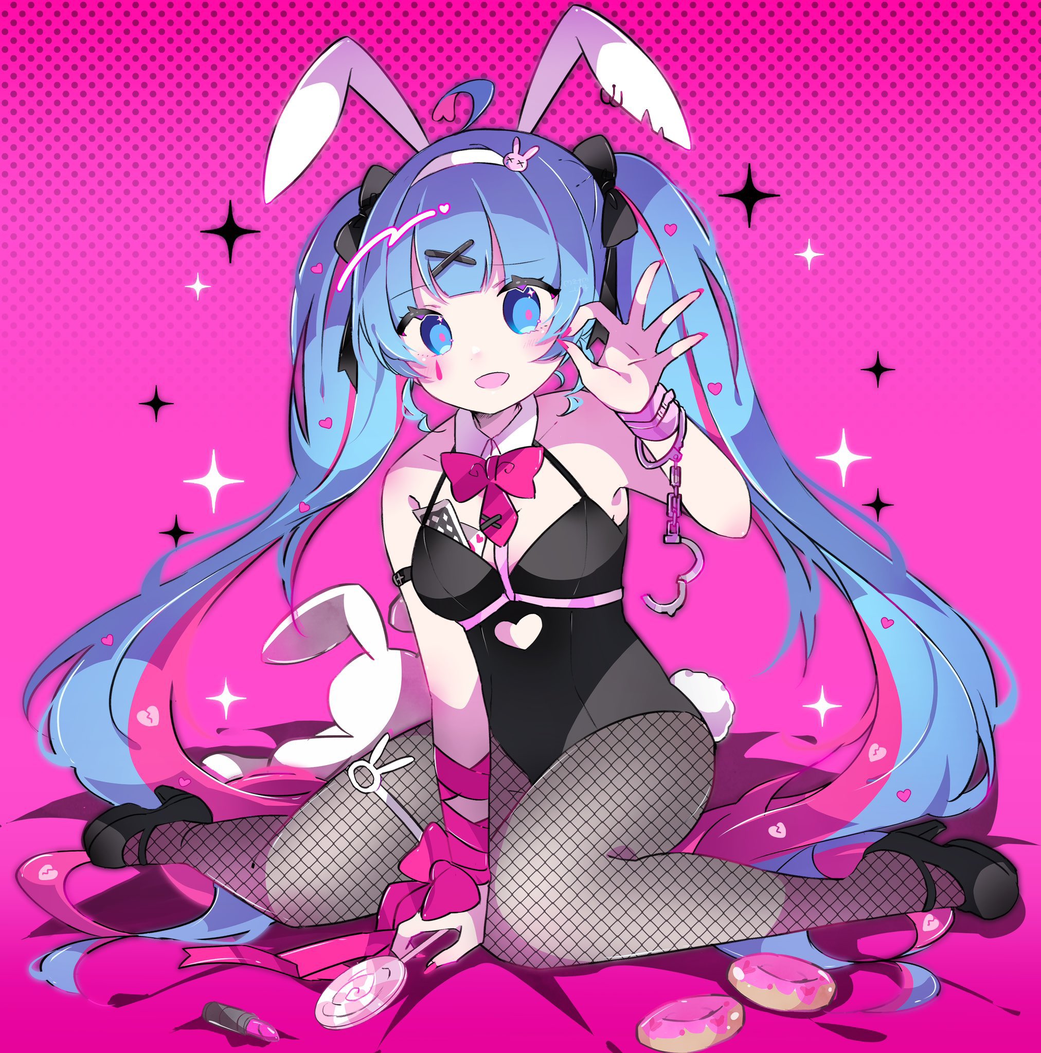初音ミク ラビットホール スリーブ プレイマット rabbit hole pp