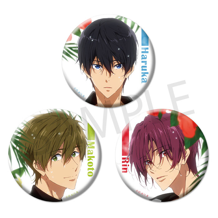 Free!RW】 「缶バッジセット【Summer】」「缶バッジコレクション第2弾