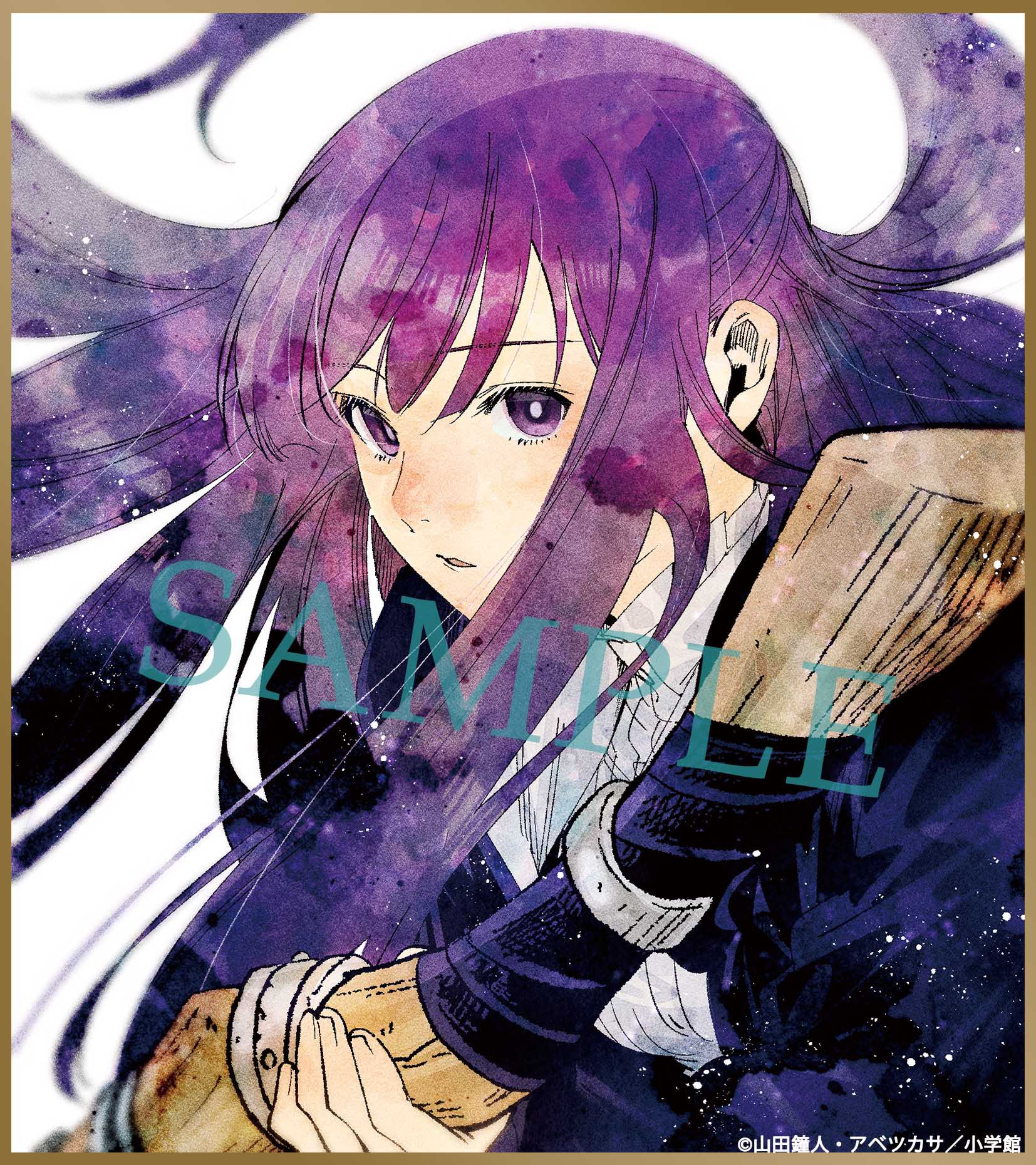 葬送のフリーレン アベツカサ先生 Blu-ray特典 色紙 フェルン