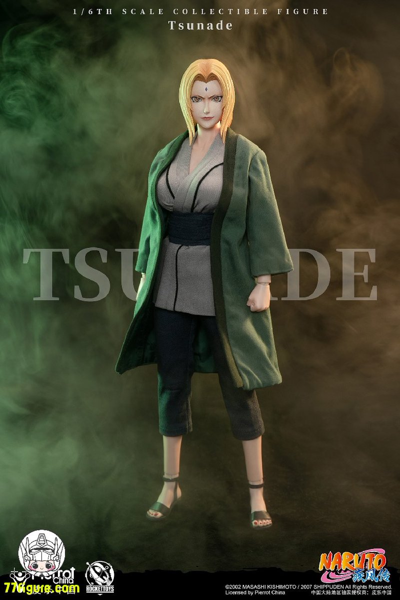 先行販売] Rocket Toys 1/6 公式公認 Naruto 5代目火影 綱手塗装済み