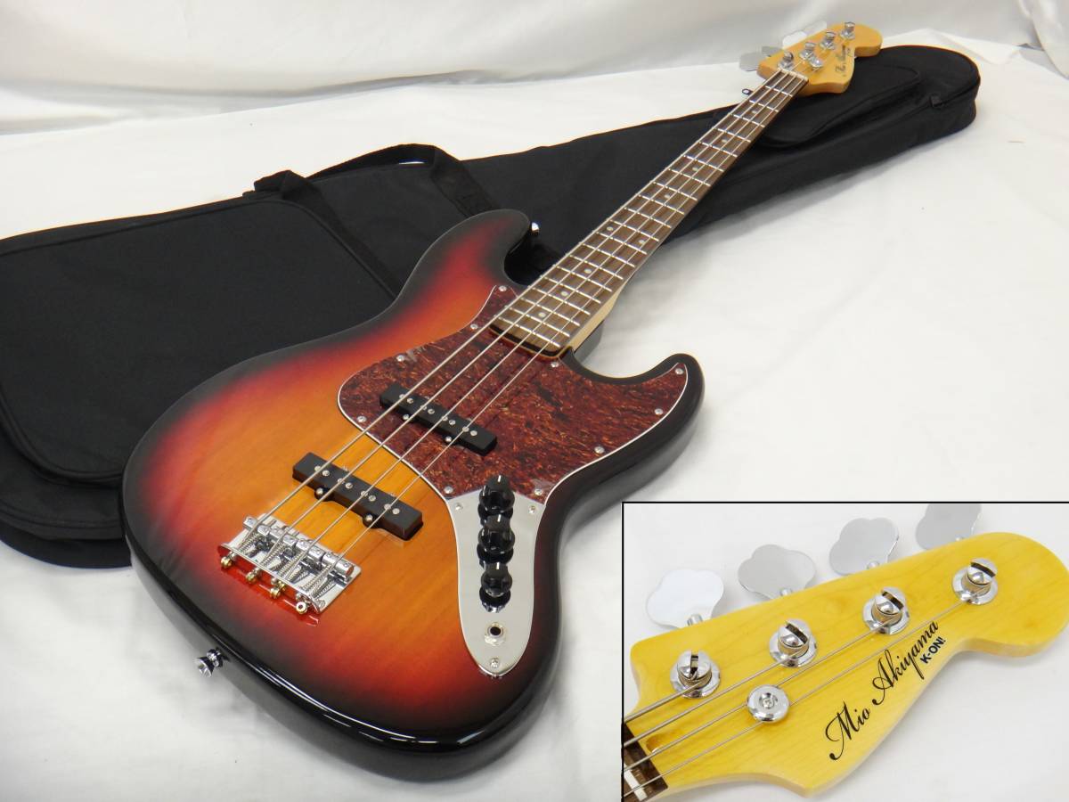 けいおん！】秋山澪モデル レフティジャズベース実物大 月末値下げ中